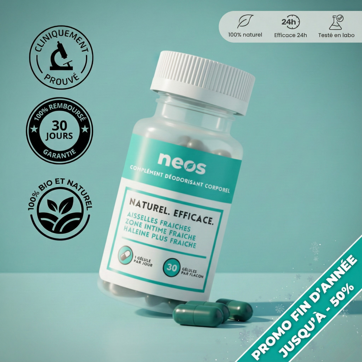 NEOS - Le Déodorant Qui Agit de l’Intérieur