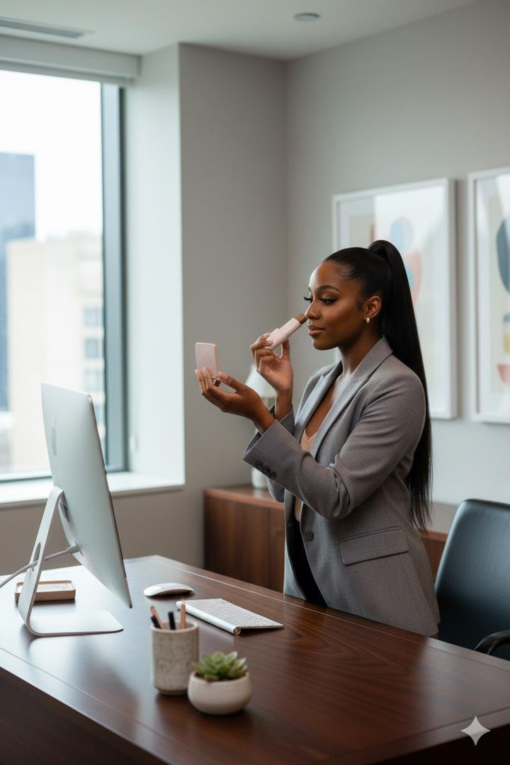 Fond de teint stick haute couvrance – longue tenue 24h, fini naturel & protection solaire intégrée
