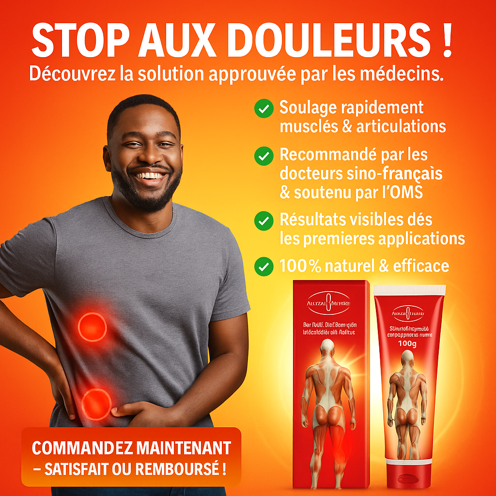 Crème Anti-douleur