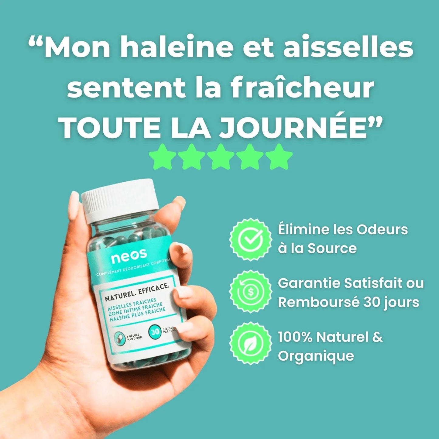 NEOS - Le Déodorant Qui Agit de l’Intérieur