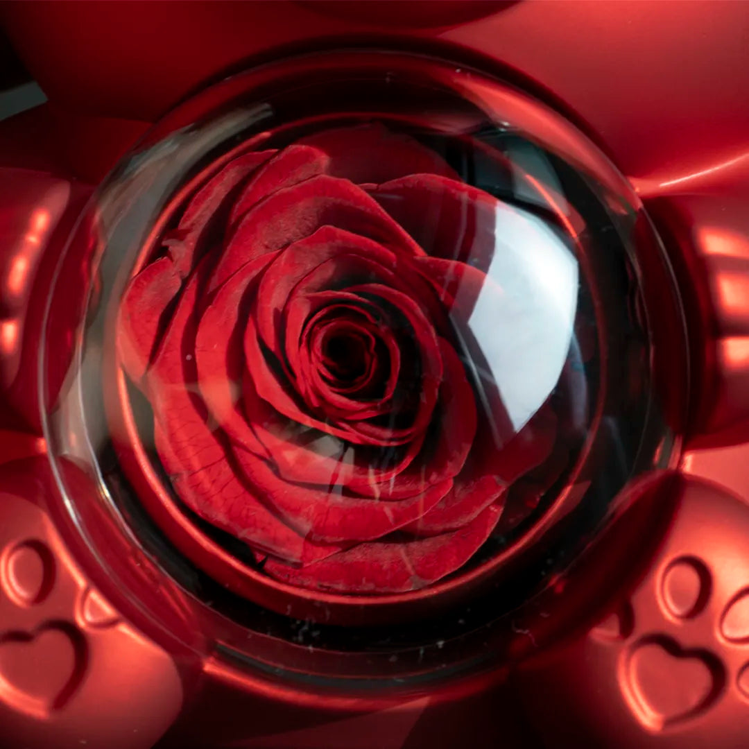 💖 L’Ourson à Rose Éternelle – Le Cadeau Qui Fait Battre le Cœur 💖 (T-C)