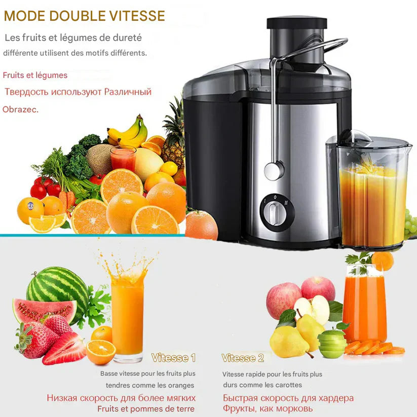Extracteur de Jus Automatique 100% Naturel
